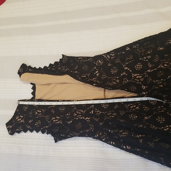 City Studio lace mini skater sleeveless dress fully lined, size 5- us 6 - Picture 10 of 10